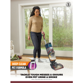 Shark EX220UK CarpetXpert HairPro Pet Deep Carpet Cleaner - Grey/Burgundy