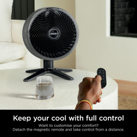 Shark FA150UK FlexBreeze TableMate Indoor to OutdoorTabletop Fan - Winter Fog - 7