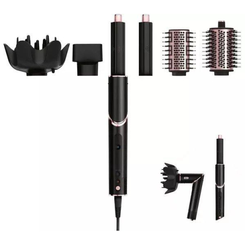 Shark HD440UK FlexStyle 5-in-1 Air Styler & Hair Dryer with Storage Case &ndash; Black 