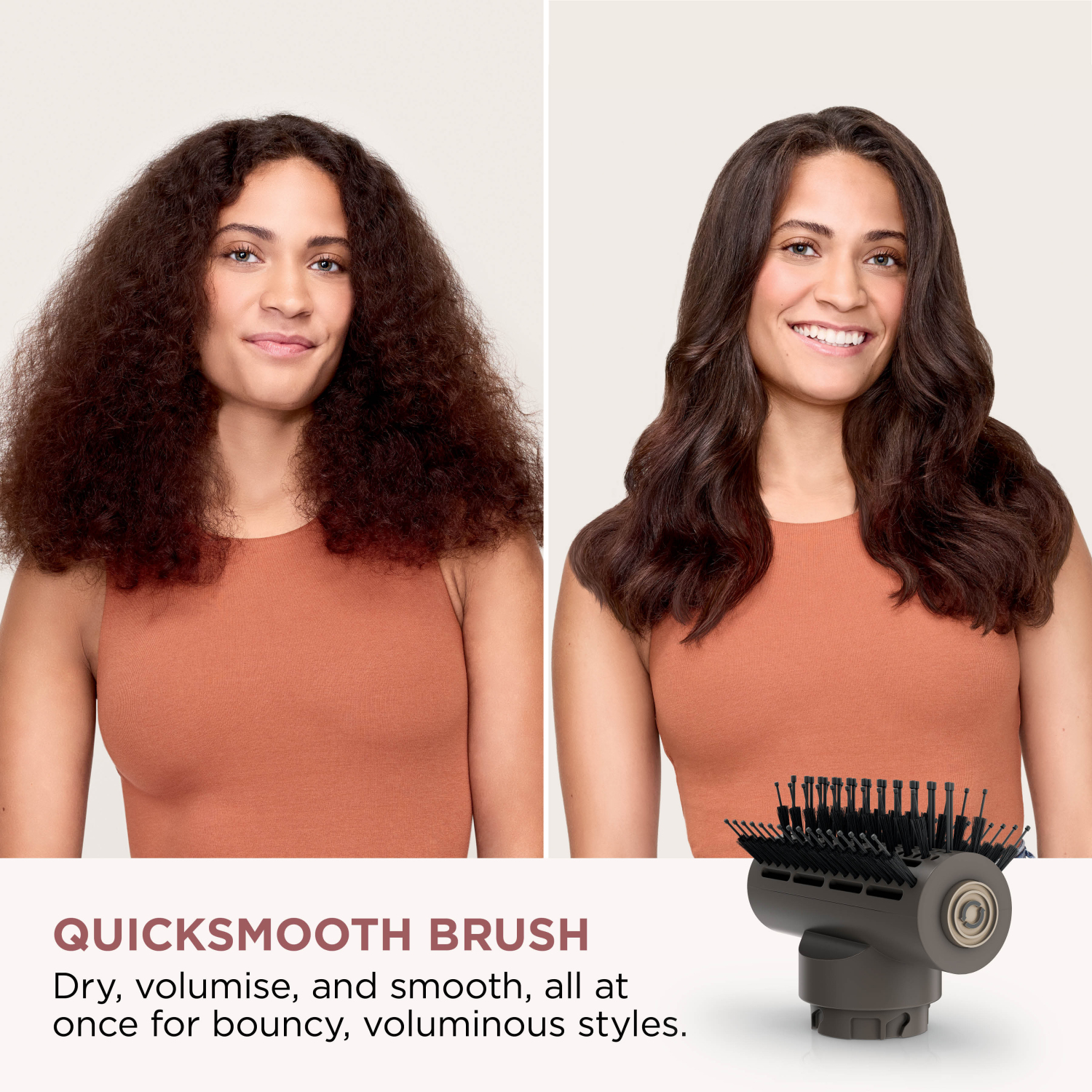 Shark HD542UK SpeedStyle Pro FLEX 4-in-1 High-Velocity Hair Dryer System - Mocha Silver full image