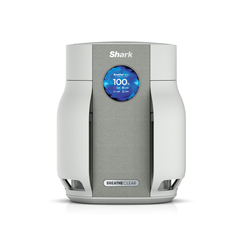 Shark HP062UK BreatheClear Compact Air Purifier with NeverChange6 - Dove