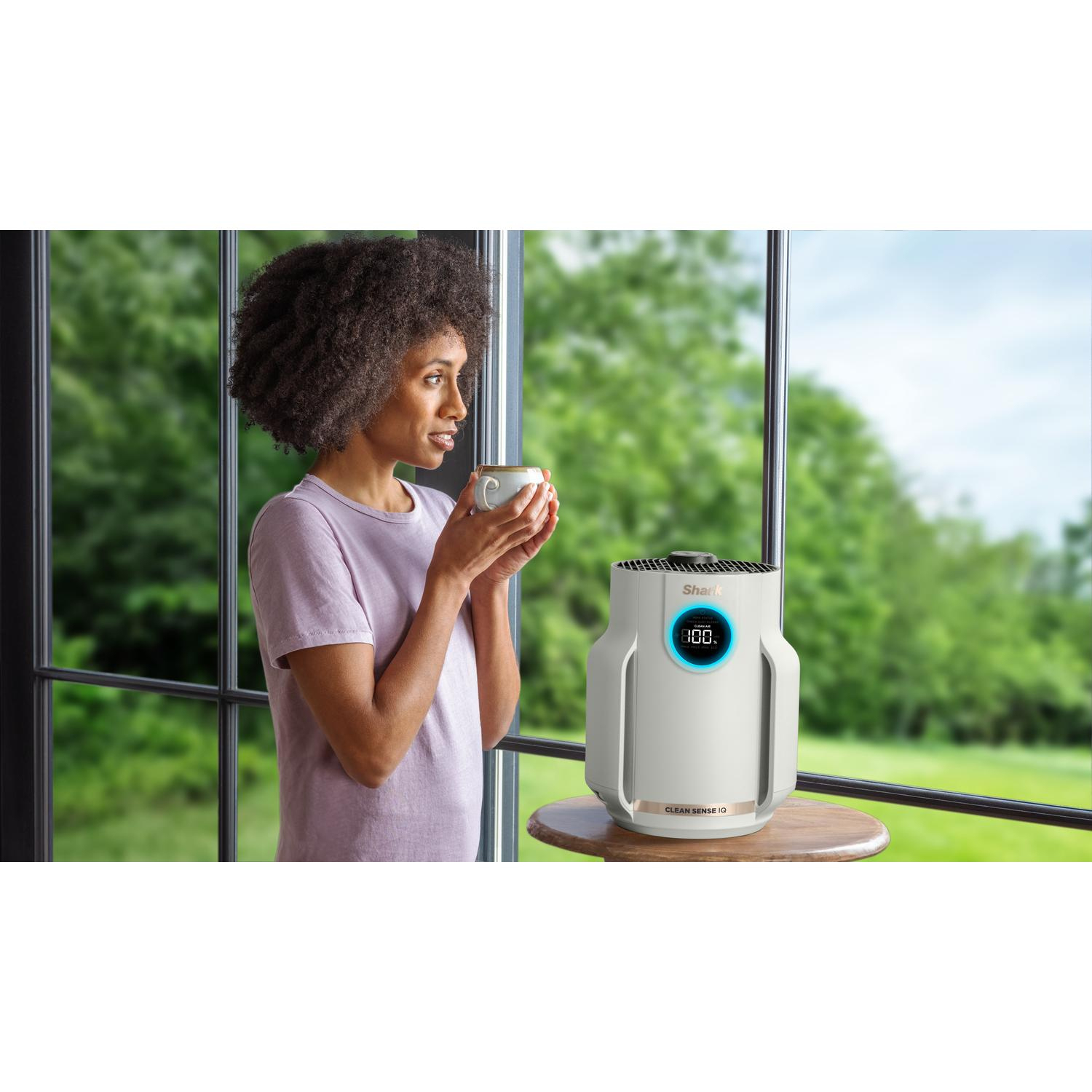 Shark HP072UK Shark NeverChange5 Air Purifier Compact Pro - Dove full image