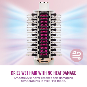 Shark HT212UK SmoothStyle Heated Brush & Smoothing Comb with Storage Bag - 3