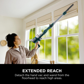 Shark HZ4000UKT PowerDetect Corded Stick Vacuum Cleaner - Dark Teal - 5