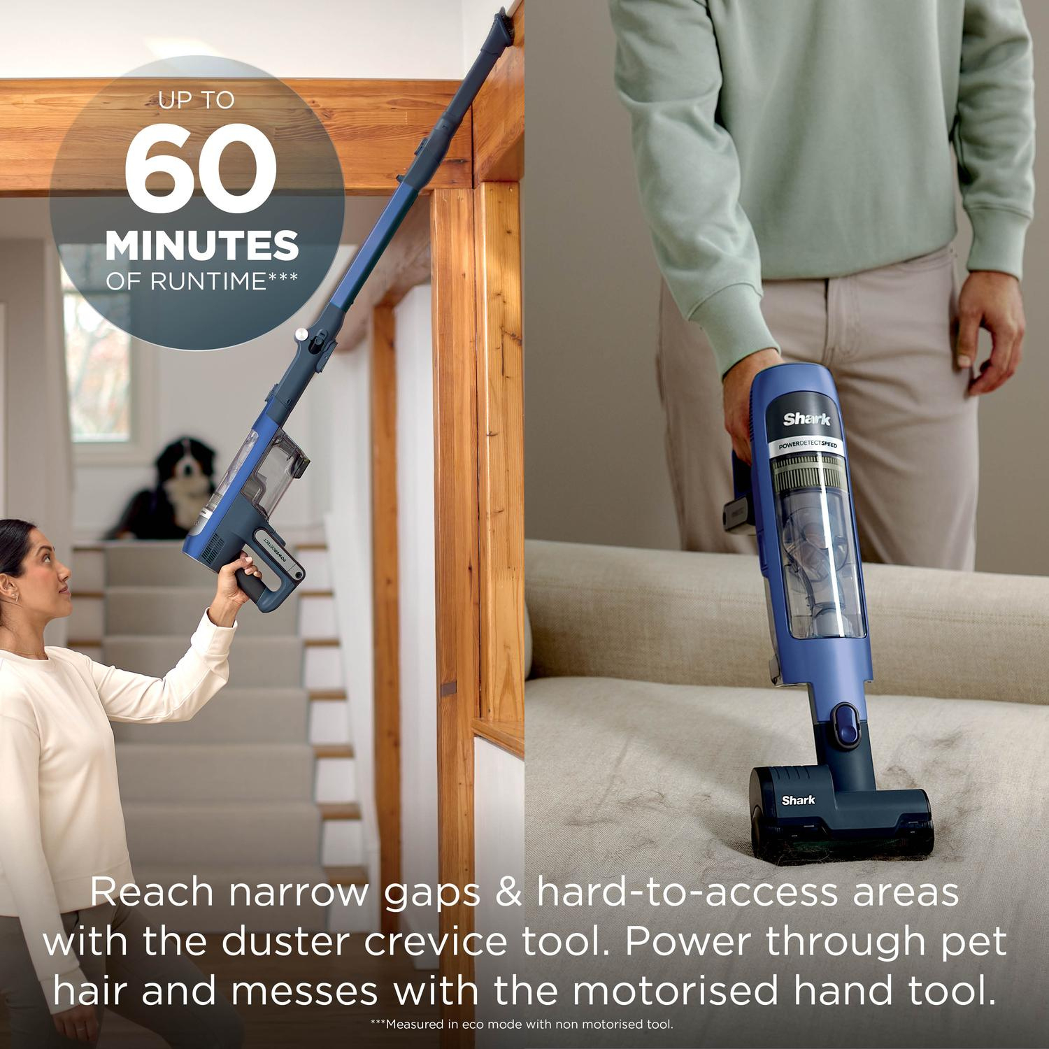 Shark IA3241UKT Phoenix AED Cordless Vacuum - Ultramarine full image