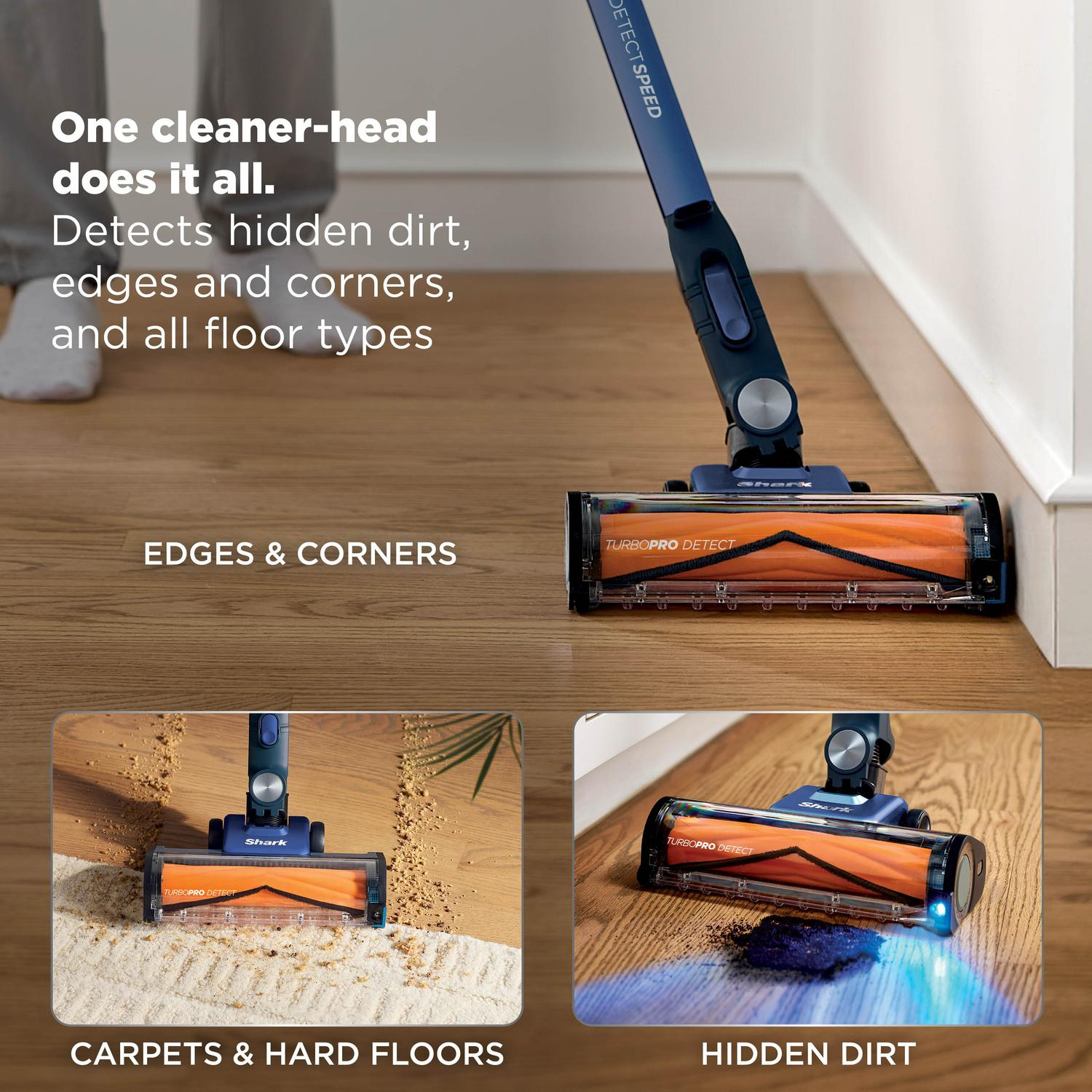 Shark IA3241UKT Phoenix AED Cordless Vacuum - Ultramarine full image