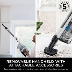 Shark IZ380UKT PowerPro Pet Cordless Stick Vacuum Cleaner - 50 Minutes Run Time - Java Metallic - 7