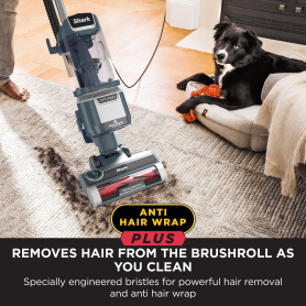Shark NZ780UKT Anti Hair Wrap Plus Upright Pet Vacuum with Lift-Away  - Smoky Grey - 10