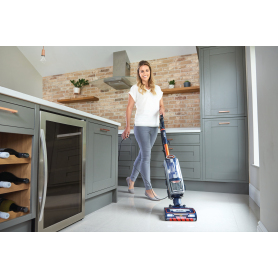 Shark NZ801UKT Anti Hair Wrap Upright Vacuum Cleaner - Blue - With Home and Car Cleaning Kit - 2