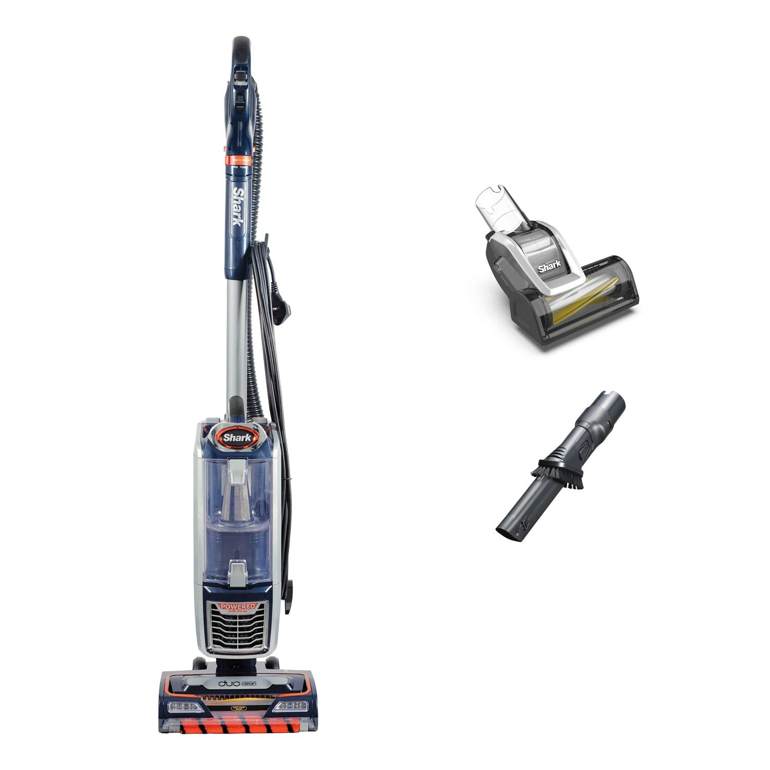 Shark NZ801UKT Anti Hair Wrap Upright Vacuum Cleaner with Powered Lift- Away TruePet - Blue full image