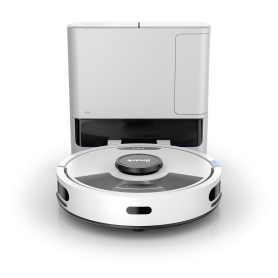 Shark RV2620WAUKWH Matrix Plus 2 in 1 Self Empty Robot Vacuum & Mop - 110 Minutes Run Time - White/Silver