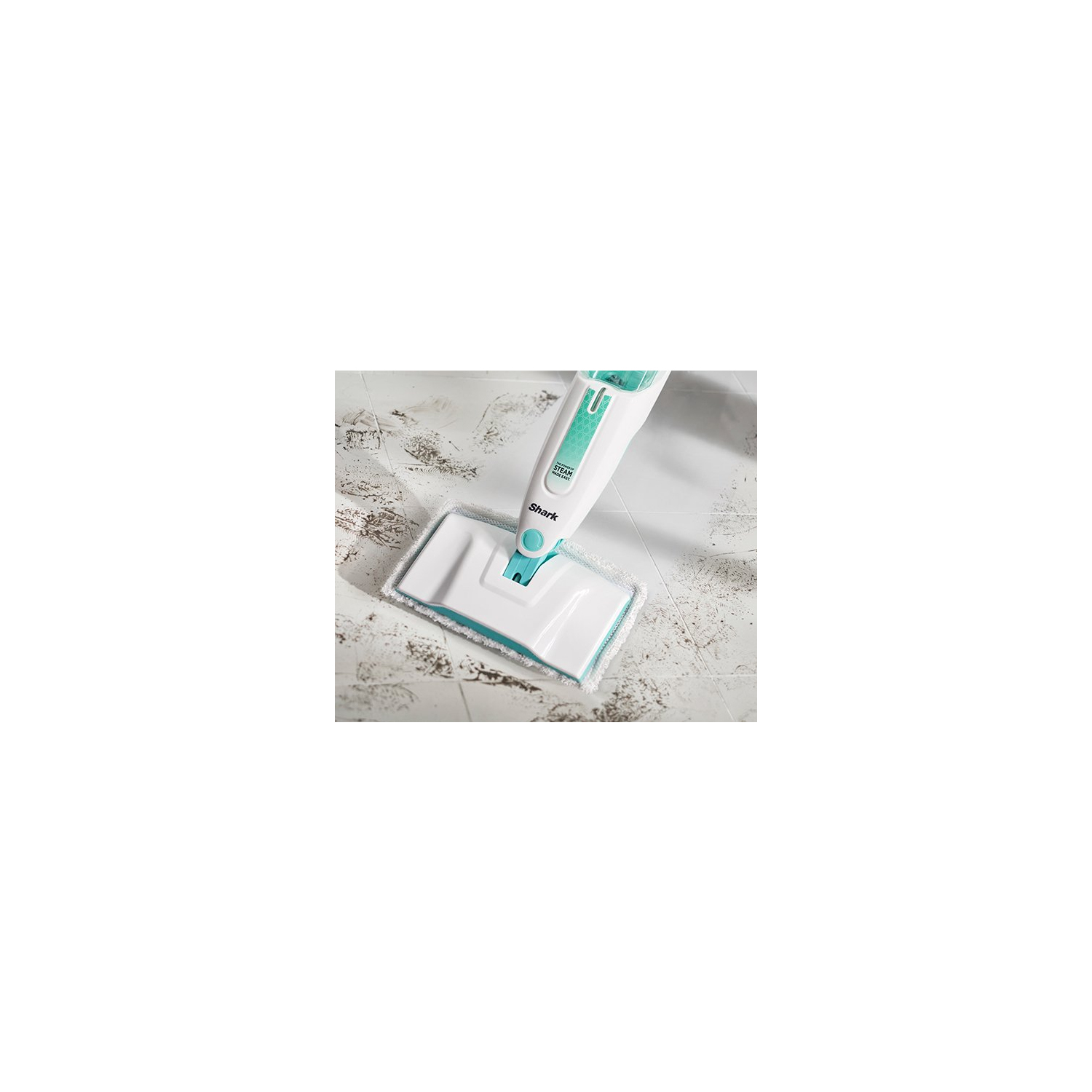 Shark S1000UK Steam Mop - White/Mint Green full image