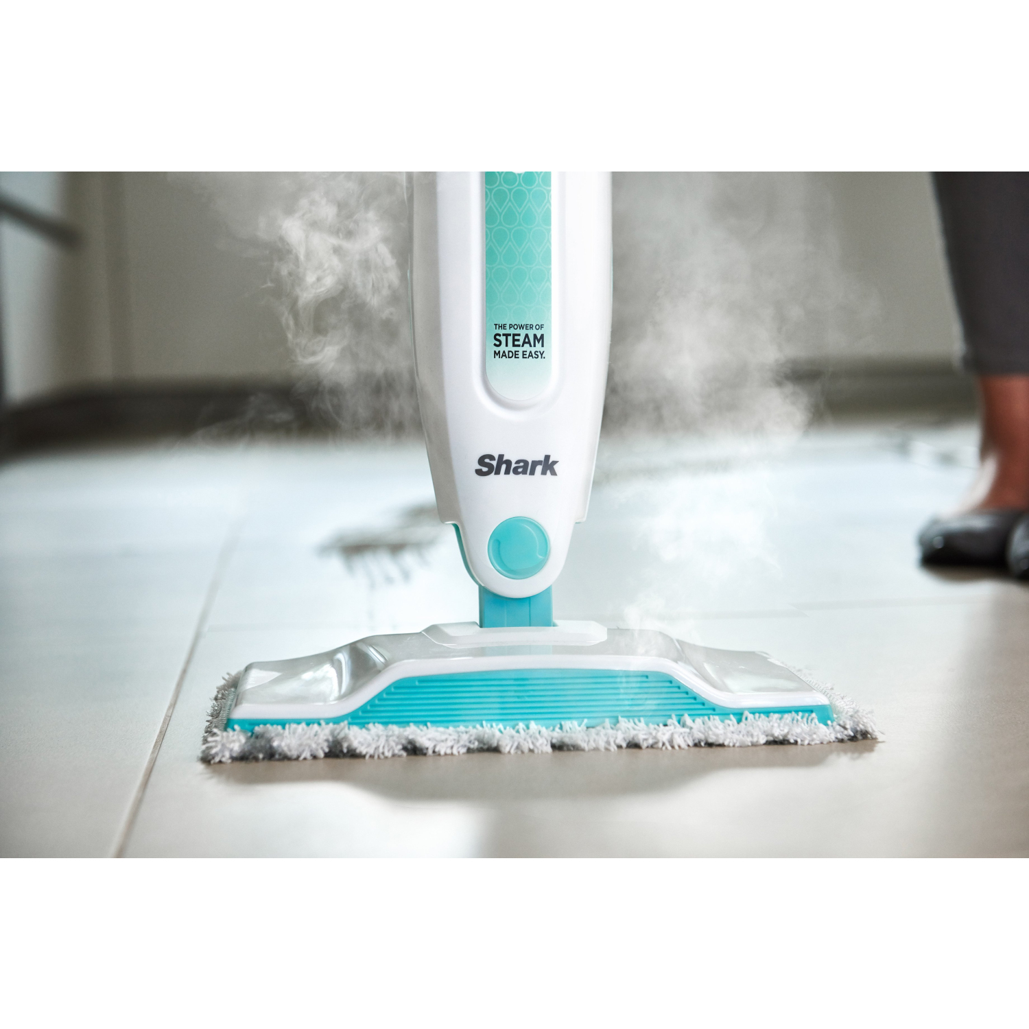 Shark S1000UK Steam Mop - White/Mint Green full image