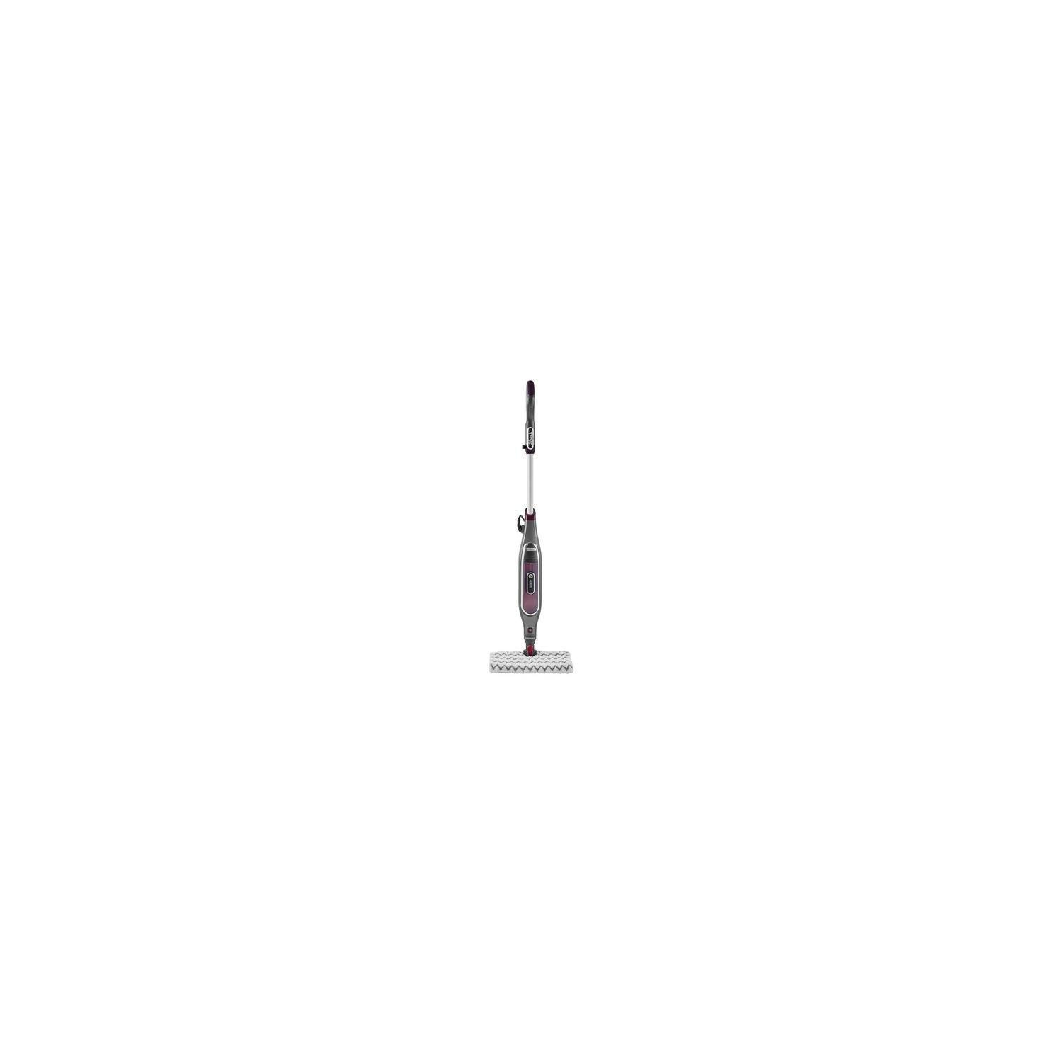 Shark S6003UK Klik n'Flip Automatic Steam Pocket Mop - Shark Steel Grey/Bordeaux full image