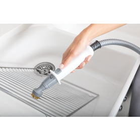 Shark S6005UK Floor & Handheld Steam Cleaner - Shark Steel Grey/Bordeaux - 4