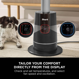Shark TH200UK Fan & Heater - Charcoal - 3