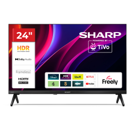 Sharp 1T-C24HE2245KB HDR TV - Black