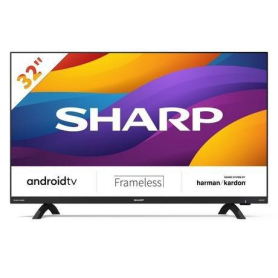 Sharp 1T-C32DI2KL2AB 32"  HD Ready Frameles LED Android TV - 0