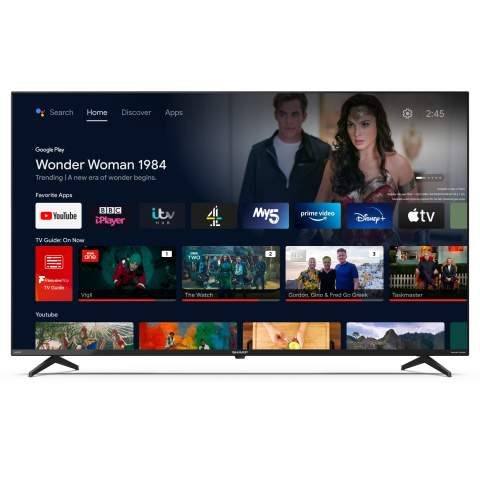 Sharp 4T-C50FN2KL2AB 50" 4K Ultra HD Smart TV