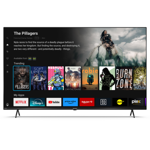 Sharp 4T-C50GK4245KB 50" 4K UHD Frameless Smart TiVo TV