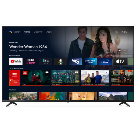 Sharp 4T-C43GK4245KB 43" 4K UHD Frameless Smart TiVo TV