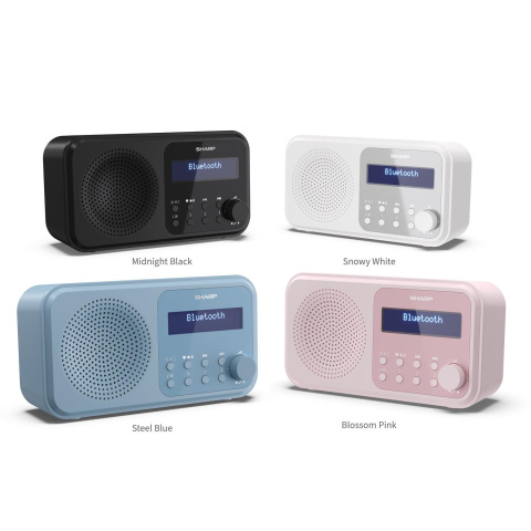 Sharp DR-P420BL Portable Digital Radio - Blue