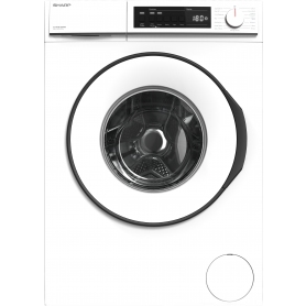 Sharp ES_NFB814BWNA 8kg 1400 Spin Washing Machine - White