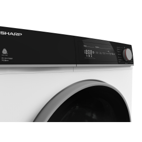 Sharp KD_NHH9S8GW3_EN 9kg Heat Pump Tumble Dryer - White - 1