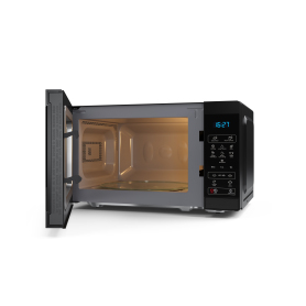 Sharp YC-MS02U-B 20 Litres Microwave Oven - Black - 1