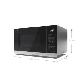 Sharp YC-PC322AU-S 32 Litres Combination Microwave - Silver - 1