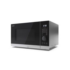 Sharp YC-PG254AU-S Litres Grill Microwave Oven - Silver/Black - 2