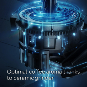 Siemens TF303G07 Bean to Cup Fully Automatic Freestanding Coffee Machine - Inox Silver Metallic - 1