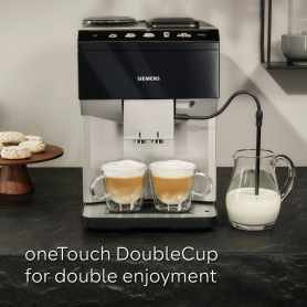 Siemens TP515GB1 Bean to cup coffee machine - Black/Silver - 4