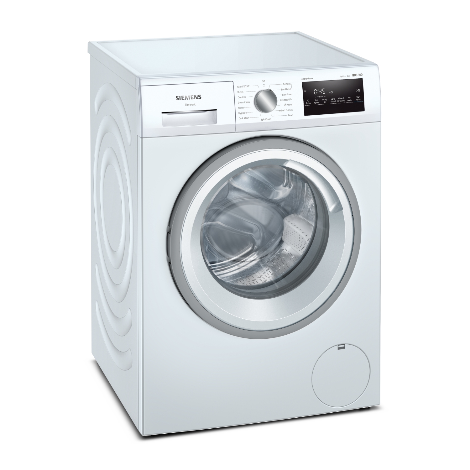 Siemens extraKlasse WM14NK09GB 8kg 1400 Spin Washing Machine - White - 1