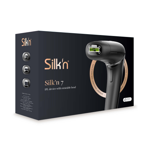 SILK'N SEV1PE1001 7 Hair Remover with Rotatable Head - Black
