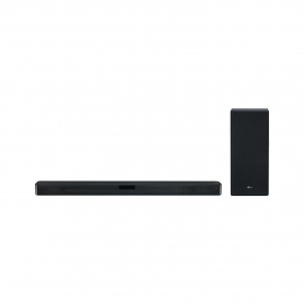 LG Flat Soundbar + Subwoofer 2.1 Ch - 400W - DTS Virtual X- Black - 0