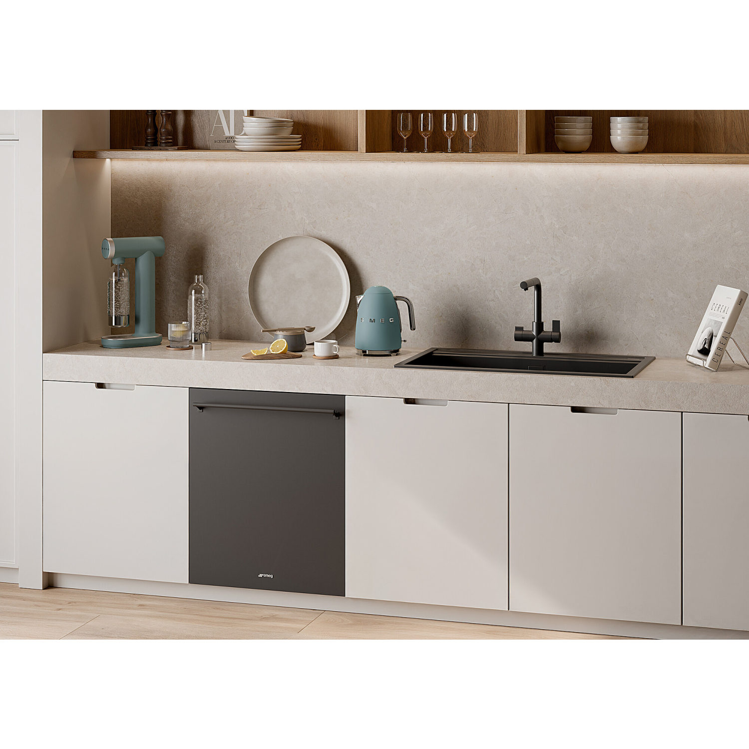 Smeg DIL331C Integrated Dishwasher - 13 Place Settings full image