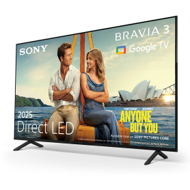 Sony K50S38B.UKA 50" 4K Bravia 3 4K HDR Google TV 