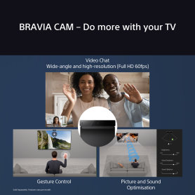 Sony K65XR90PU 65" BRAVIA 9 QLED 4K TV - Black - 1