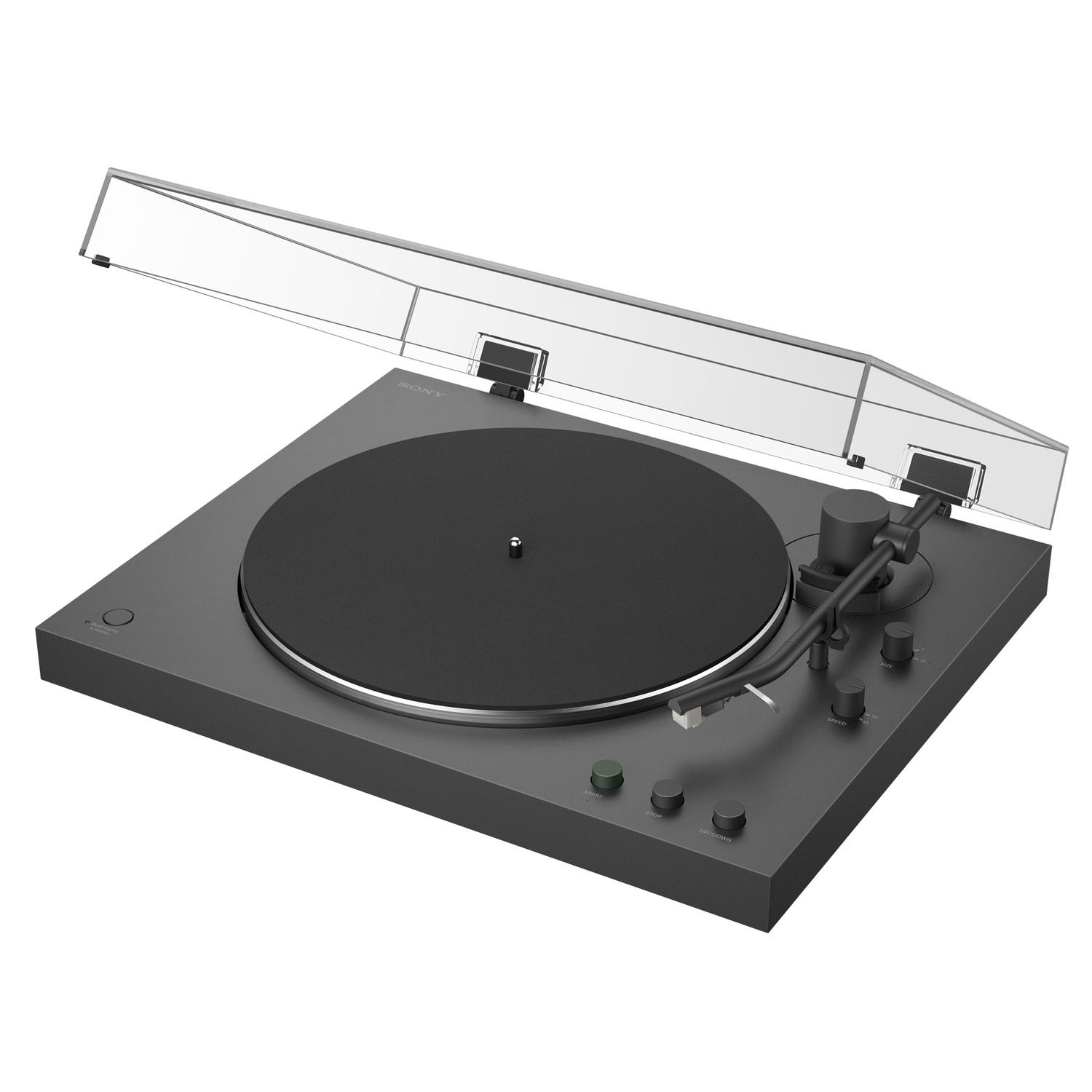 Sony PSLX3BT.CEK Wireless Bluetooth Turntable with Auto Playback - Dark Grey full image