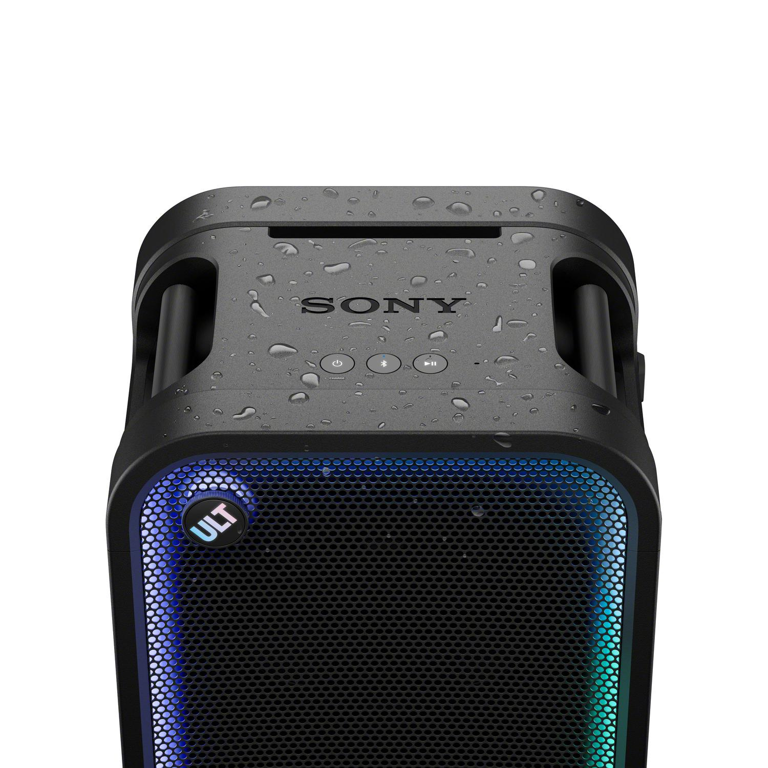 Sony SRSULT700.CEL Wireless ULT Tower 7 Deep Bass Party Speaker with 360 Party sound & DJ Input - Black full image