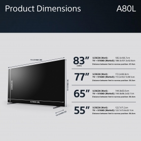 Sony XR65A80LU 65"4K OLED Google Smart TV - 2
