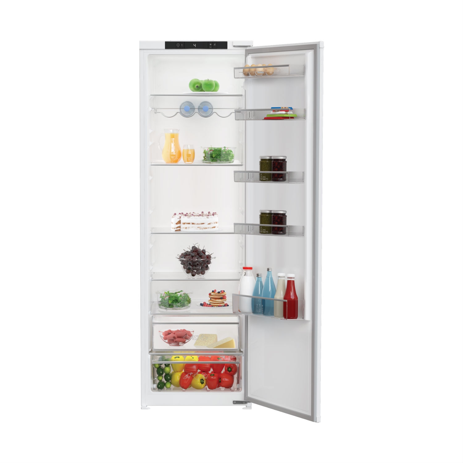 Blomberg SST455i Electronic Touch Control Display Larder - Integrated - A+ Energy Rated - 0