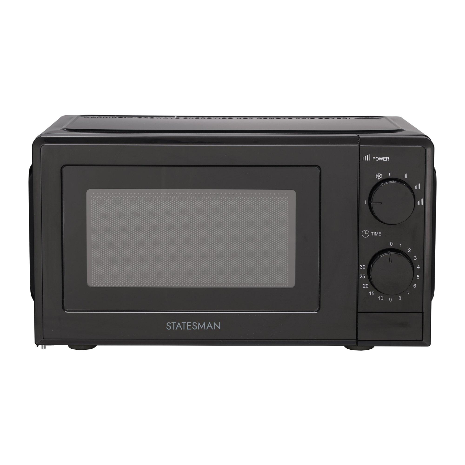 Statesman SKMS0720MPB 20 Litres Single Microwave - Black - 1