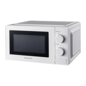 Statesman SKMS0720MPW 20 Litres Single Microwave - White - 0