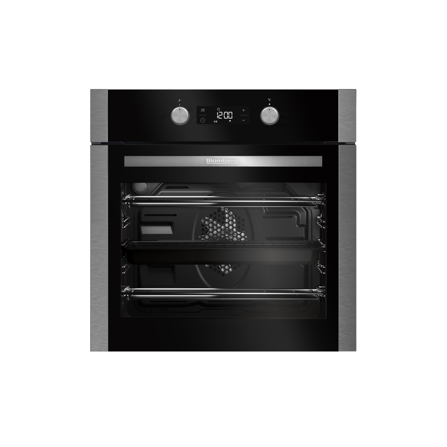 Blomberg OEN9322X Built In Electric Single Multi-function Oven - Stainless Steel - 0