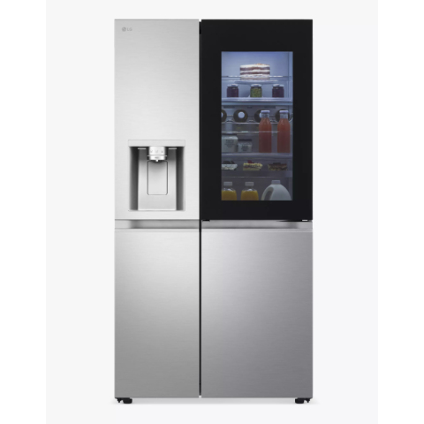 LG GSXE91BSAD Side By Side 91.3cm Non Plumbed - Fridge Freezer - Brushed Steel