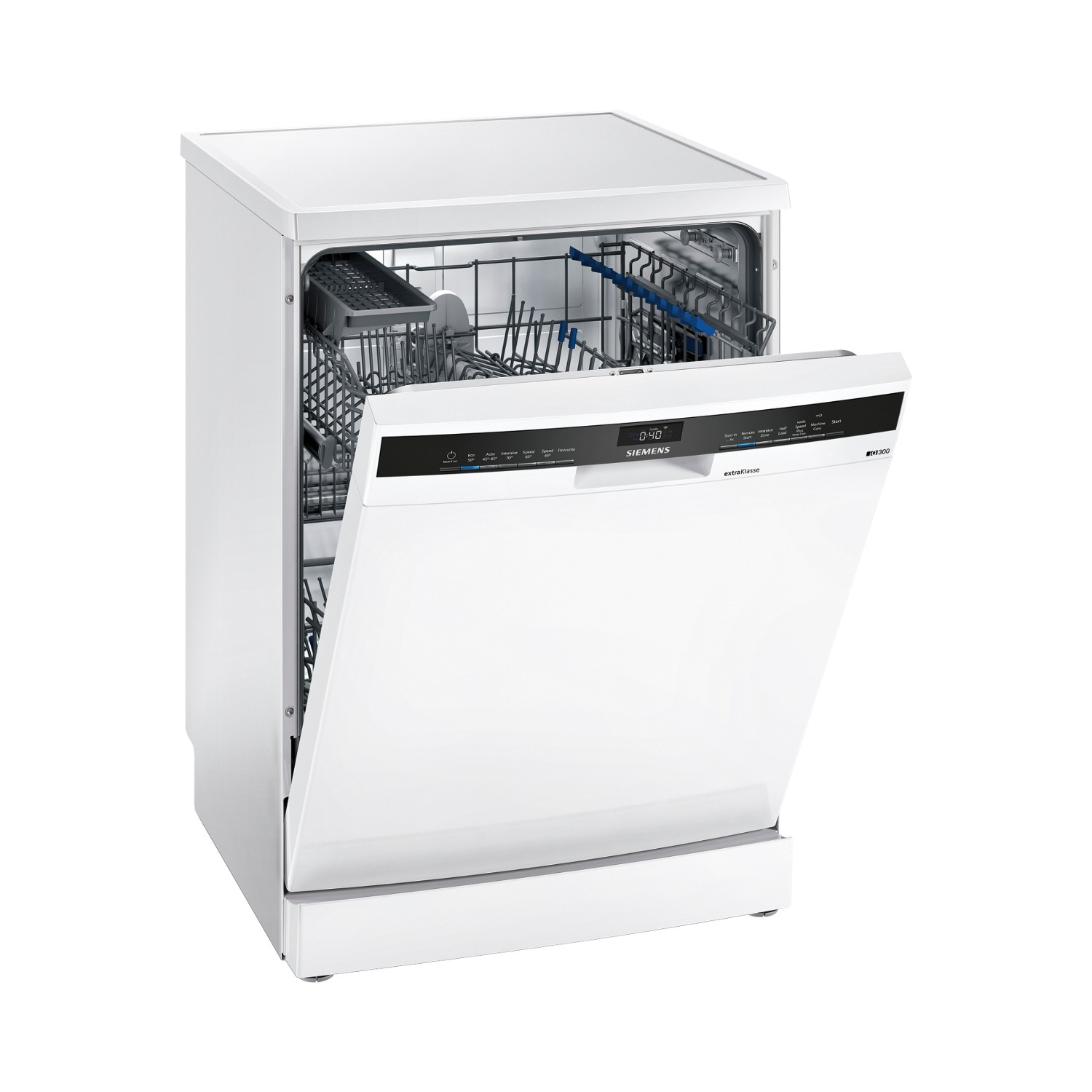 Siemens extraKlasse SN23HW64AG Full Size Dishwasher - White - 13 Place Settings - 0