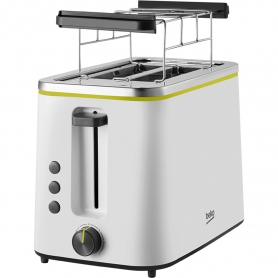 Beko TAM4321W 2 Slice Toaster - White - 5
