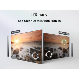 TCL 40V5C-UK 40" QLED FHD HDR Android TV - 4